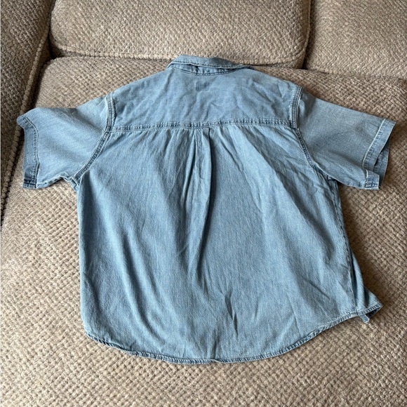 Levi's Light Blue Button Down Shirt for Kids - Picture 4 of 4